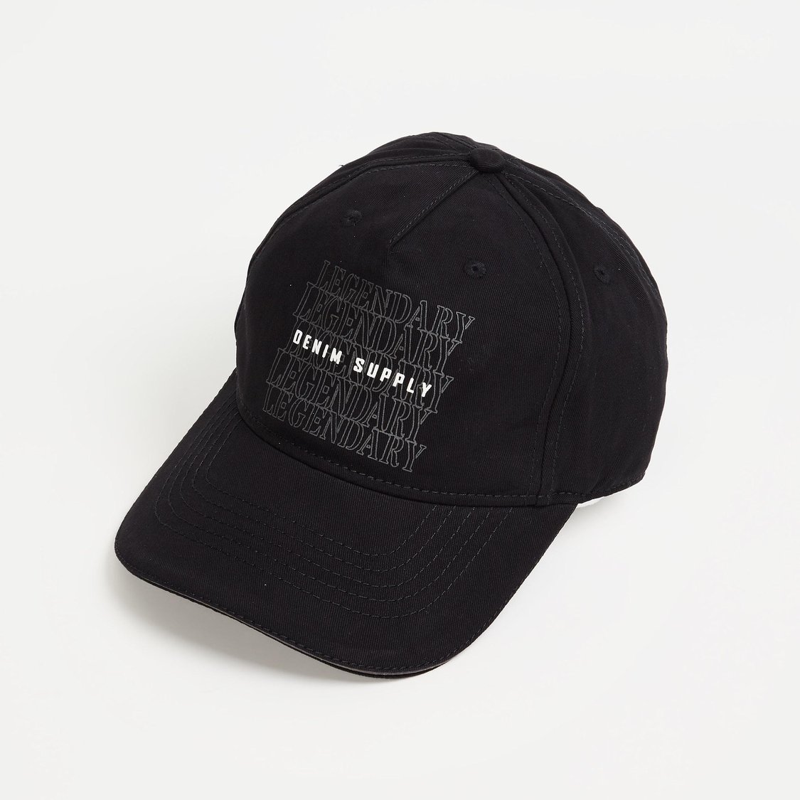 FORCA Men Typographic Printed Adjustable Trucker Cap