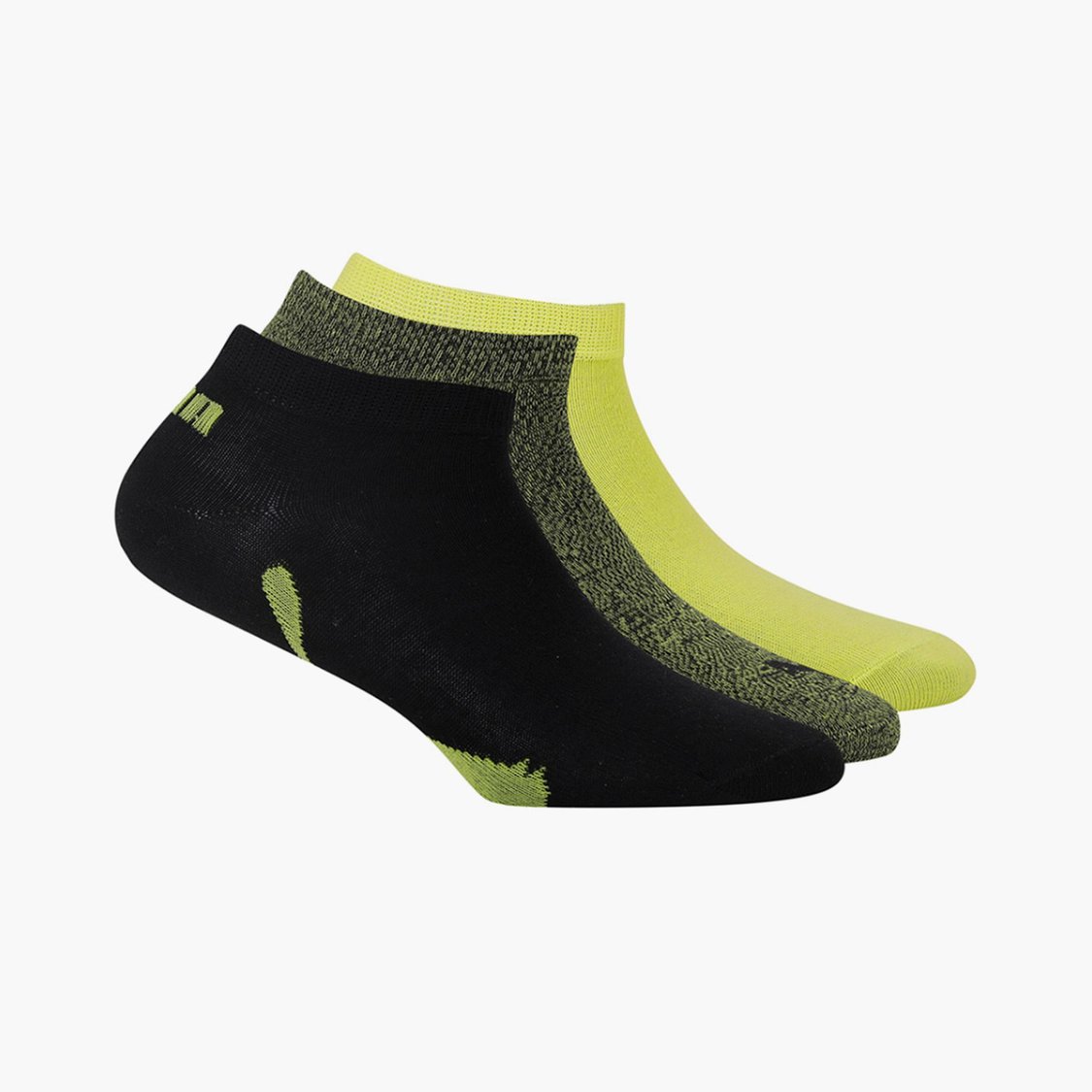 PUMA Men Printed Ankle-Length Socks - Pack of 3