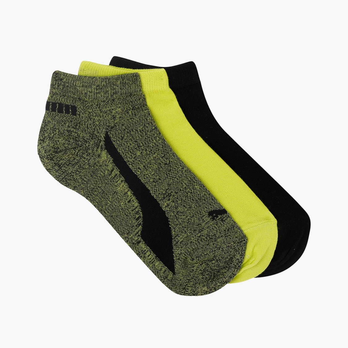 PUMA Men Printed Ankle-Length Socks - Pack of 3