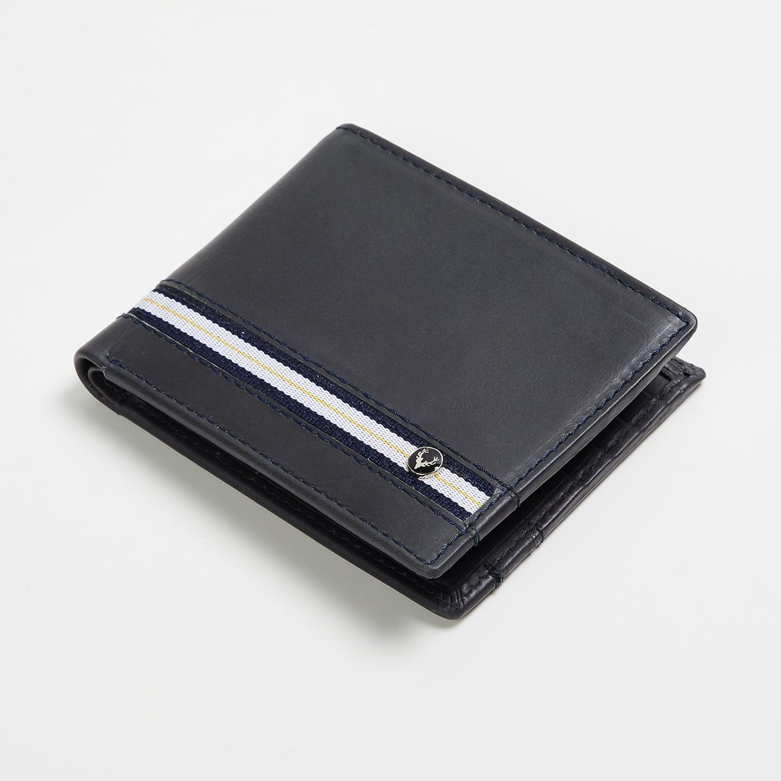 Buy ALLEN SOLLY Men Striped Bi-Fold Wallet from Allen Solly