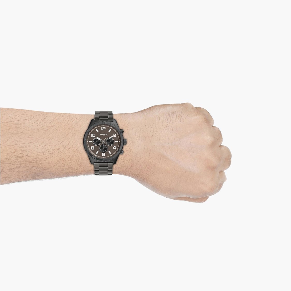 FOSSIL Men Chronograph Watch with Stainless Steel Strap BQ2533I