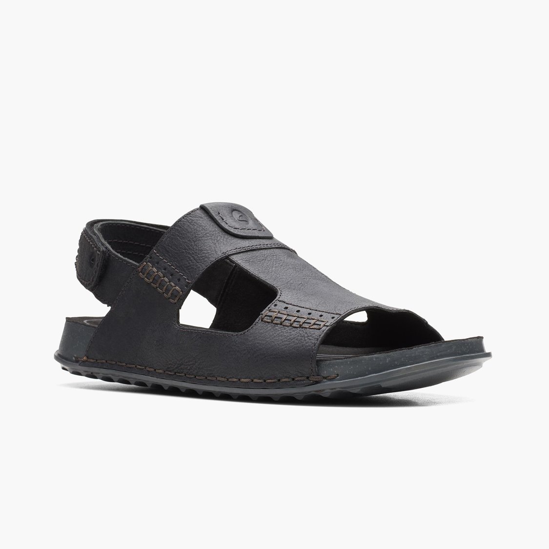 Clarks leather sandals hotsell