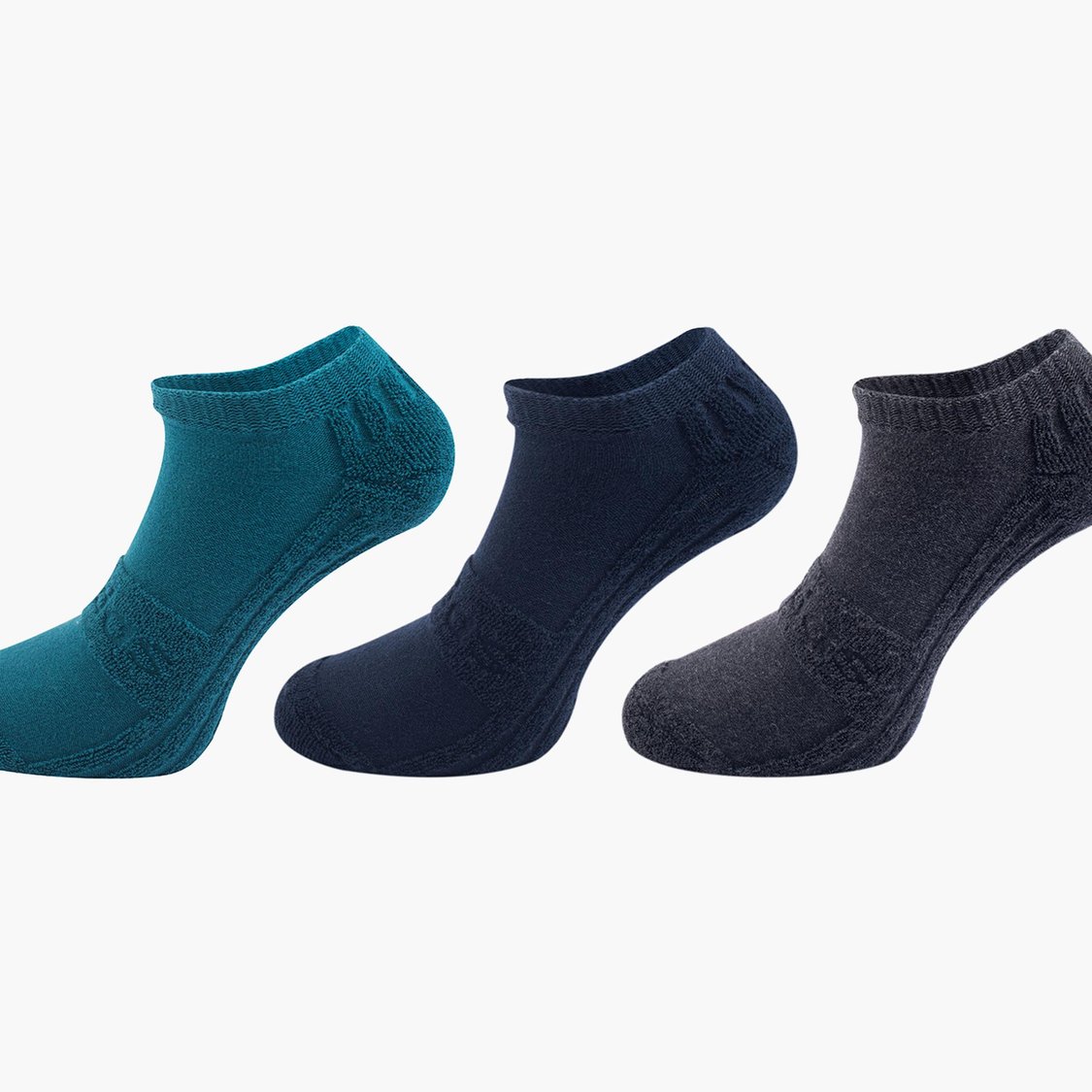 ADIDAS Men Textured Ankle-Length Socks - Pack of 3
