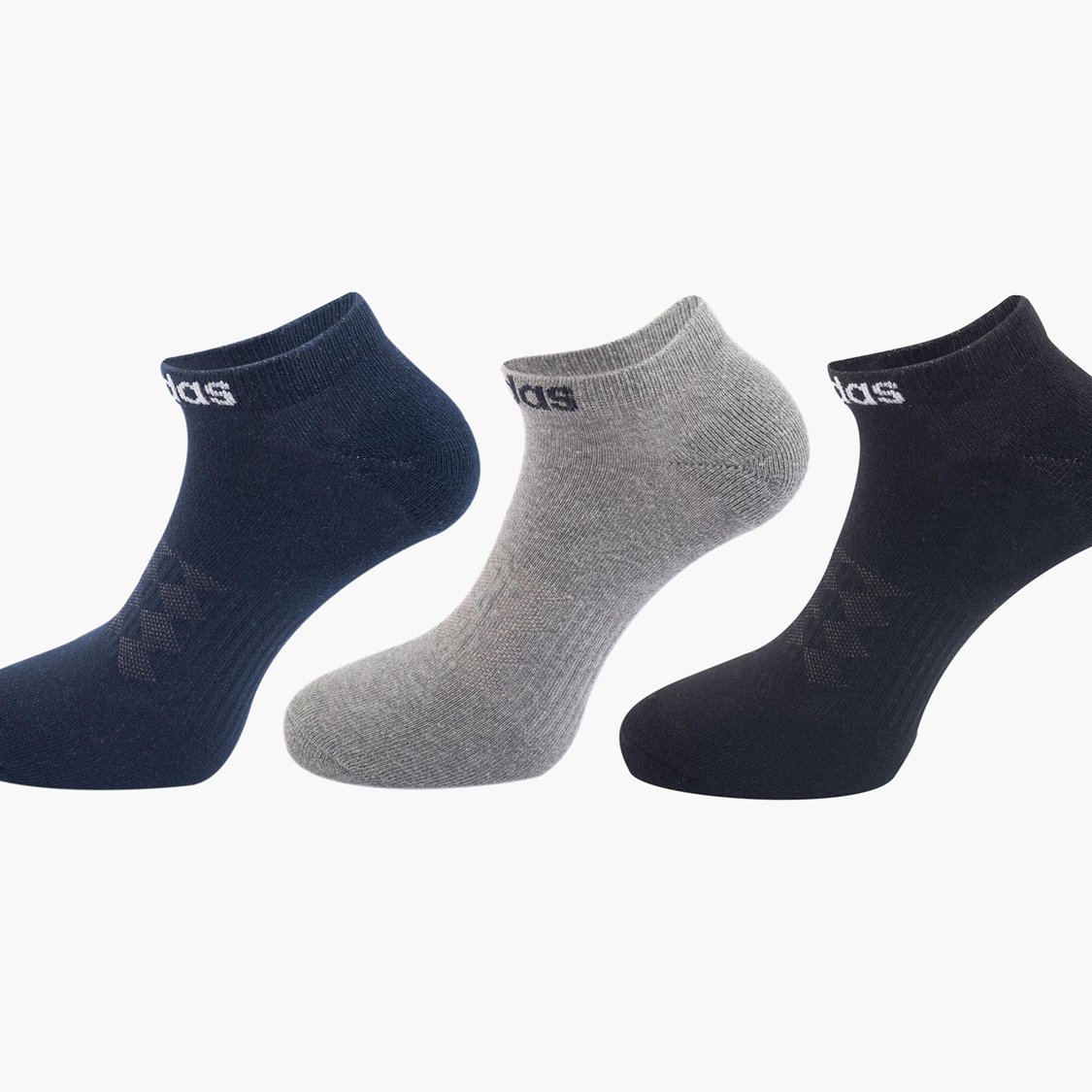 ADIDAS Men Printed Ankle-Length Socks - Pack of 3