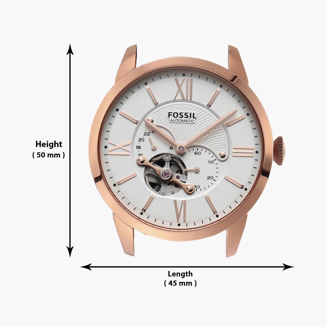 FOSSIL Townsman Men Round Automatic Watch - Me3171