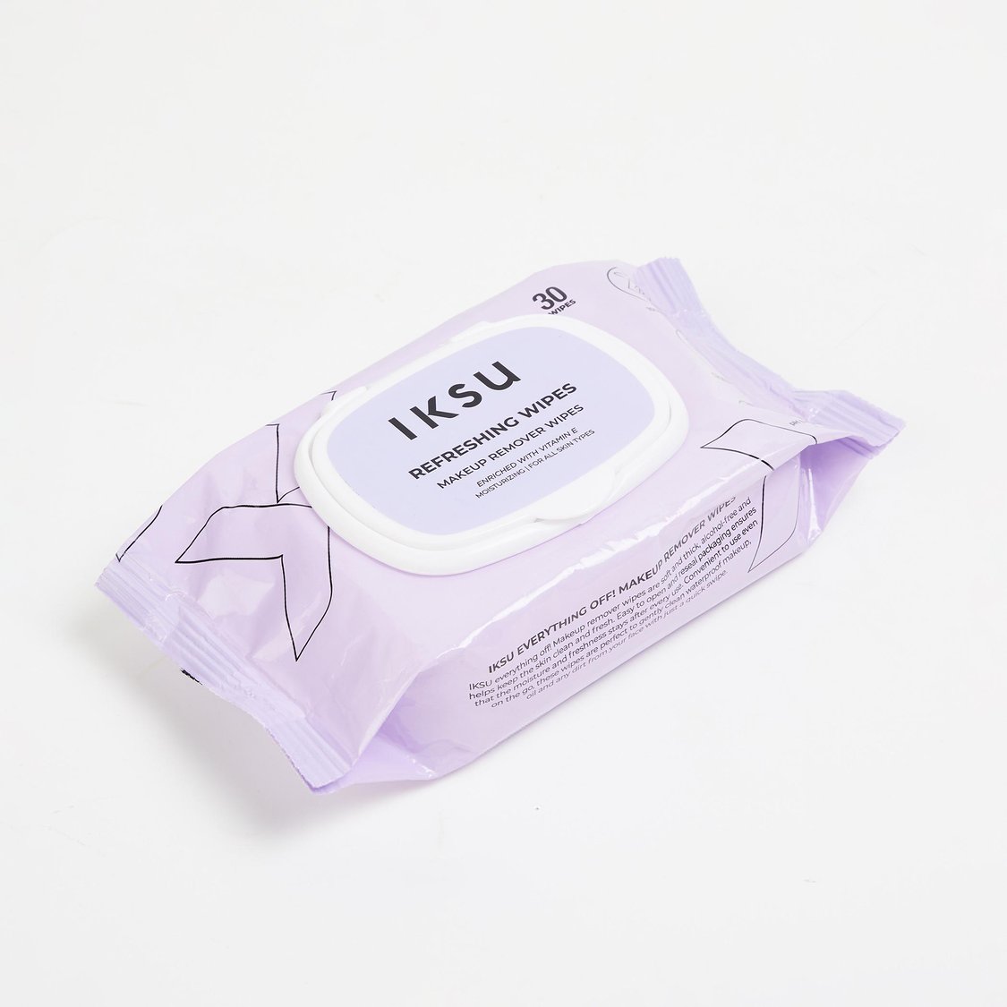 IKSU Everything Off Makeup Remover Wipes - 30Pcs