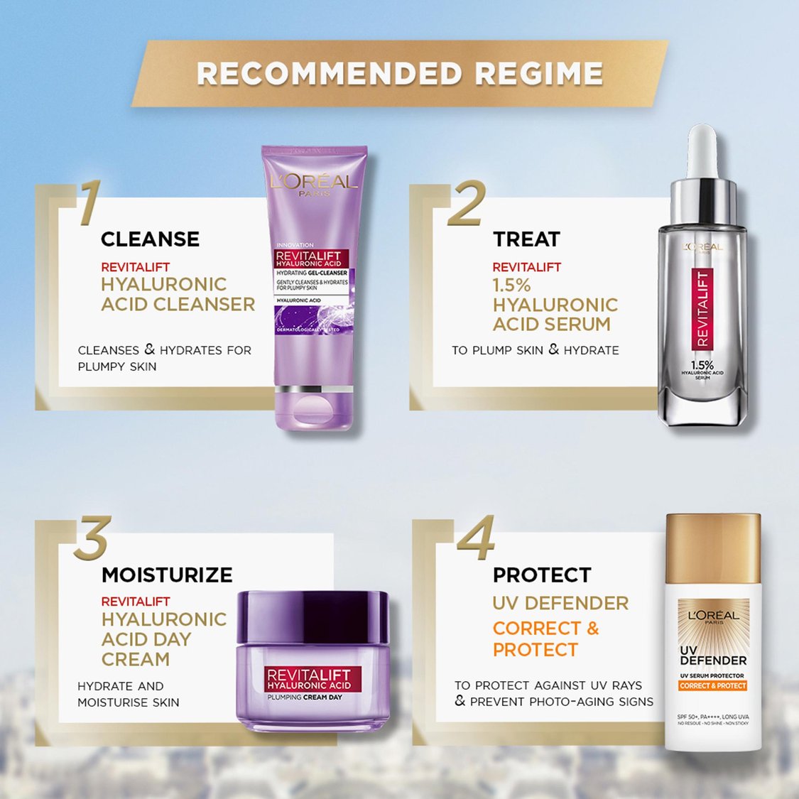 L'OREAL PARIS UV Defender Serum Protector Correct & Protect SPF 50 PA+++ - 50 ml