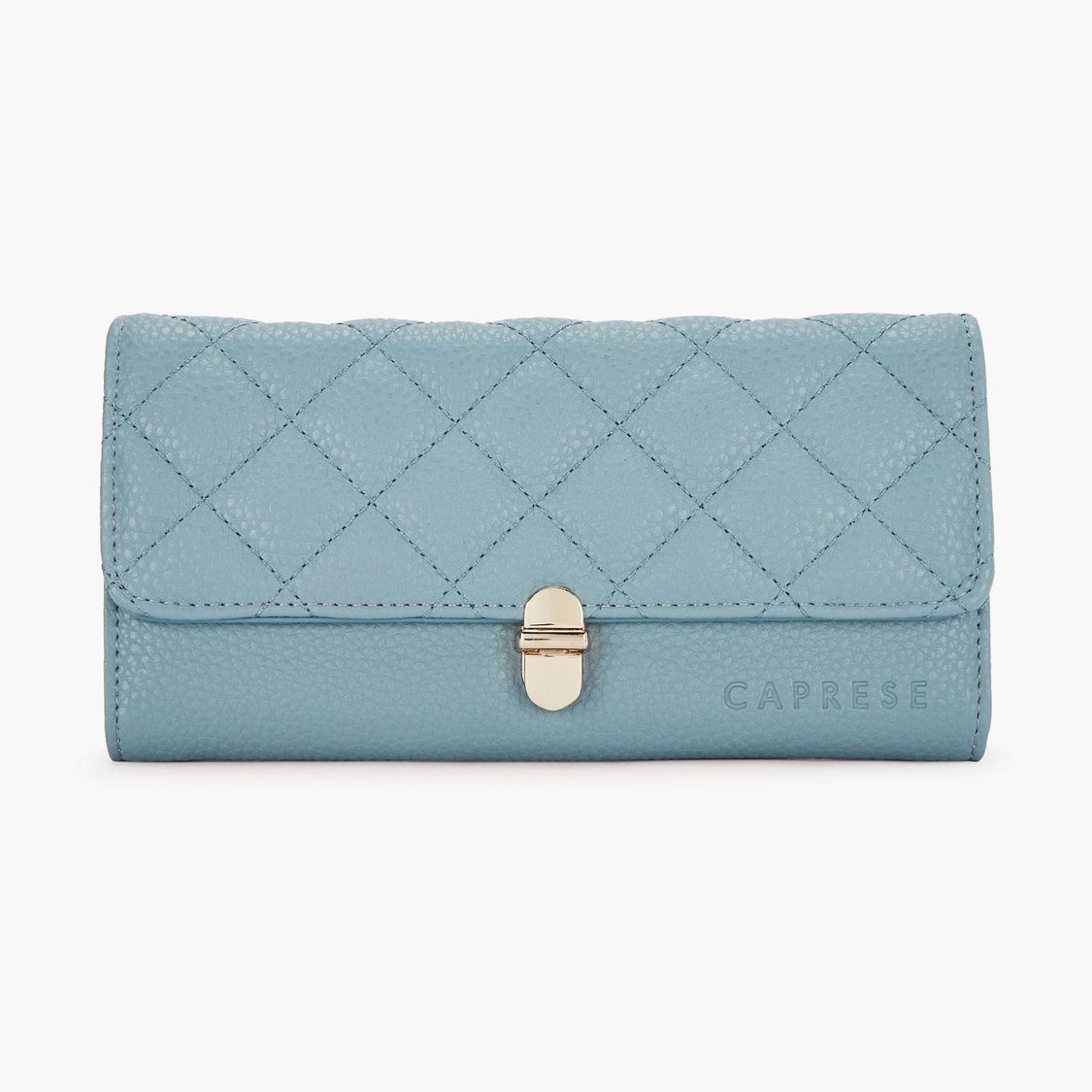 CAPRESE Women Quilted Metal Closure Wallet