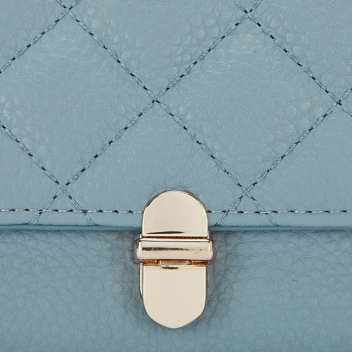 CAPRESE Women Quilted Metal Closure Wallet