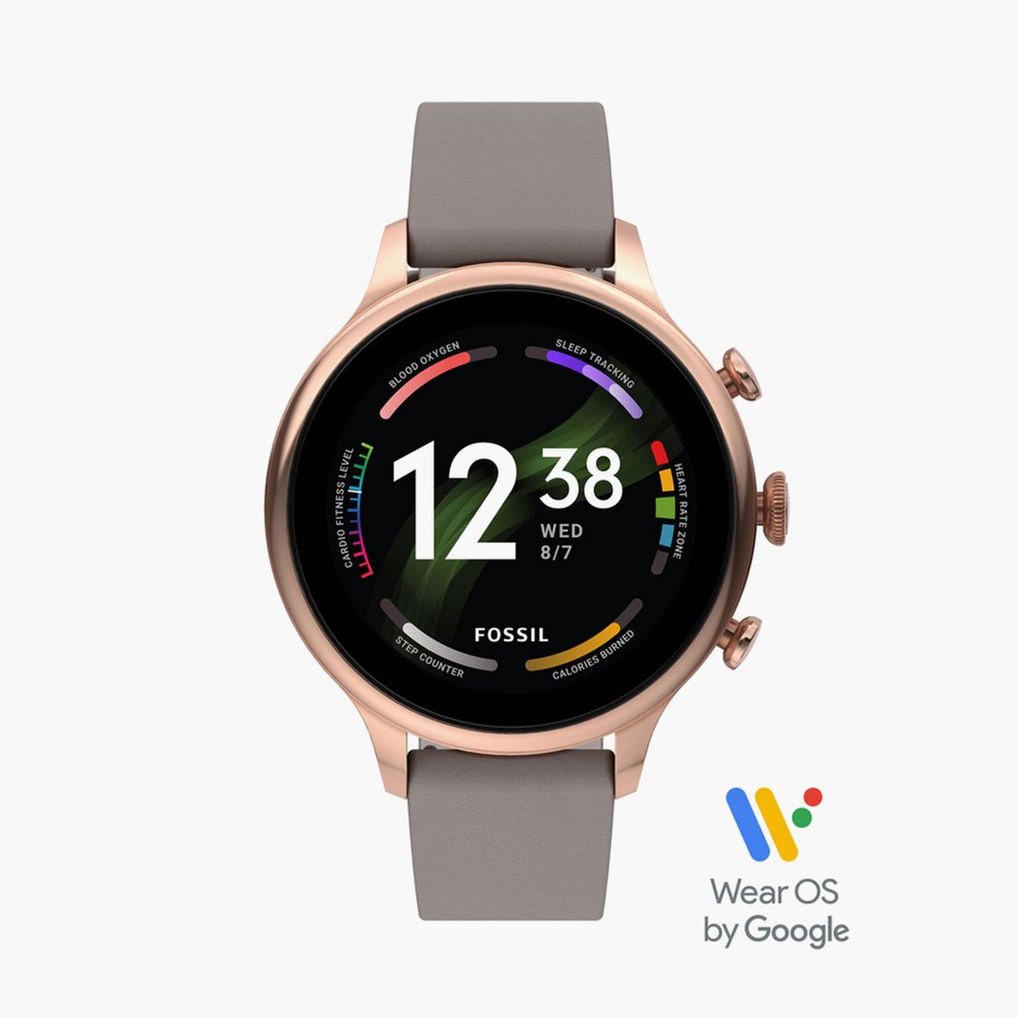 Buy FOSSIL Women Smartwatch with Leather Strap FTW6079I from