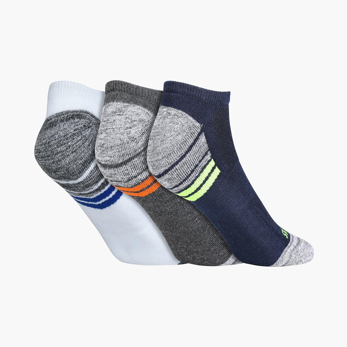 SKECHERS Men Printed Ankle-Length Socks - Pack of 3