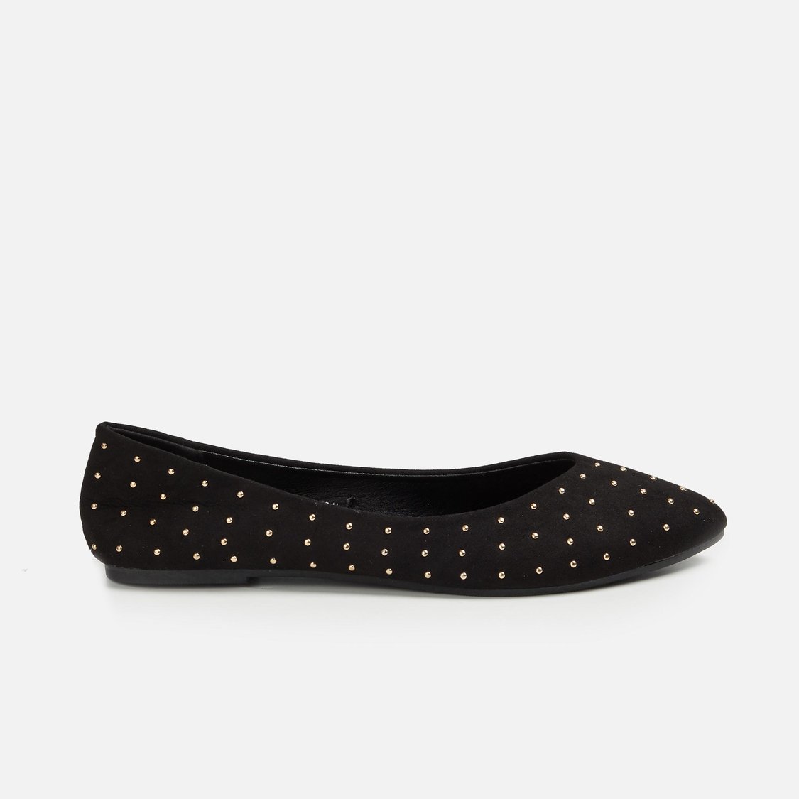Cara Spiked Embellished Ballerinas