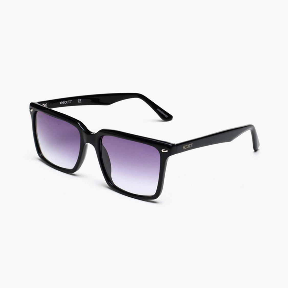 SCOTT Men UV-Protected Rectangle Sunglasses - SC10013FORESTC356S
