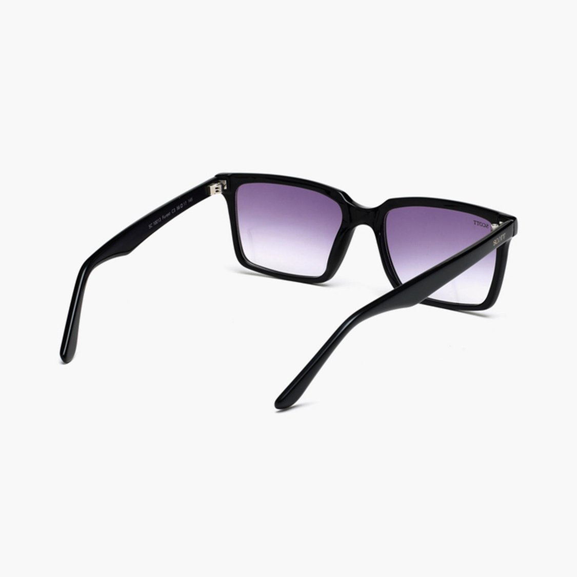 SCOTT Men UV-Protected Rectangle Sunglasses - SC10013FORESTC356S