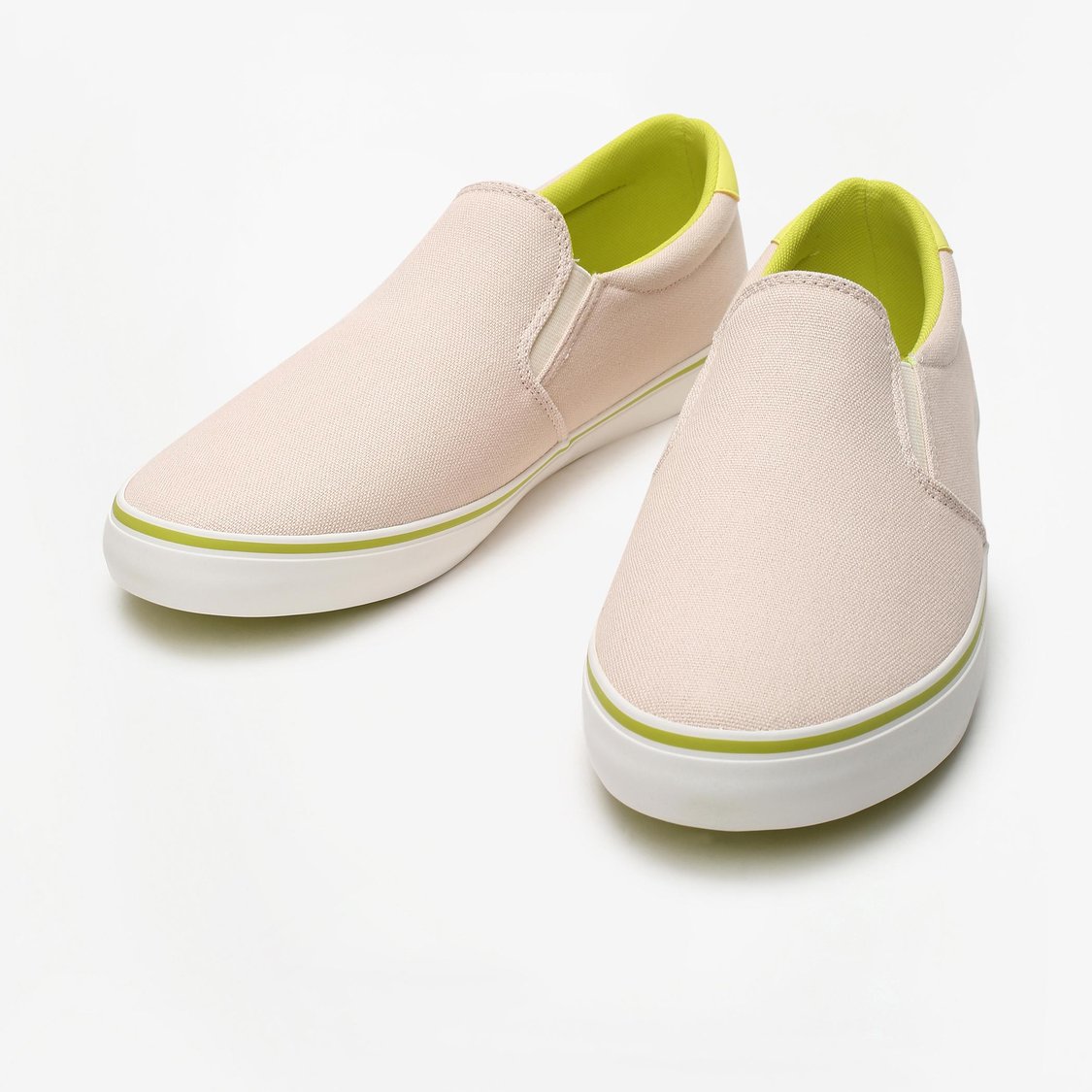 Buy UNITED COLORS OF BENETTON Men Colourblocked Slip On Casual Shoes from United Colors of Benetton at just INR 3499.0