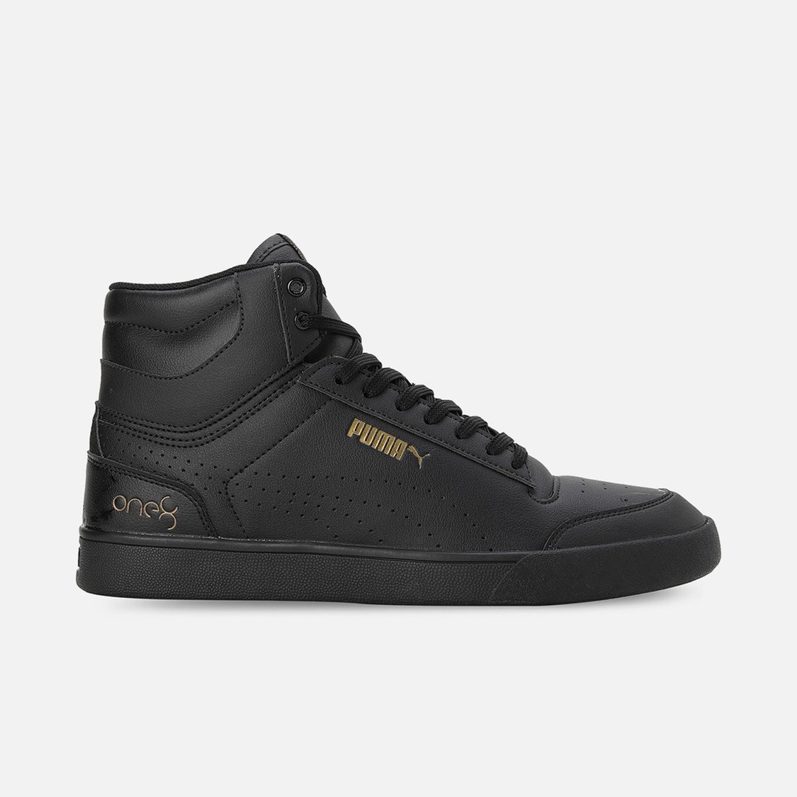 Buy PUMA x One8 Men Solid High Top Lace Up Sneakers from PUMA at just INR 6999.0