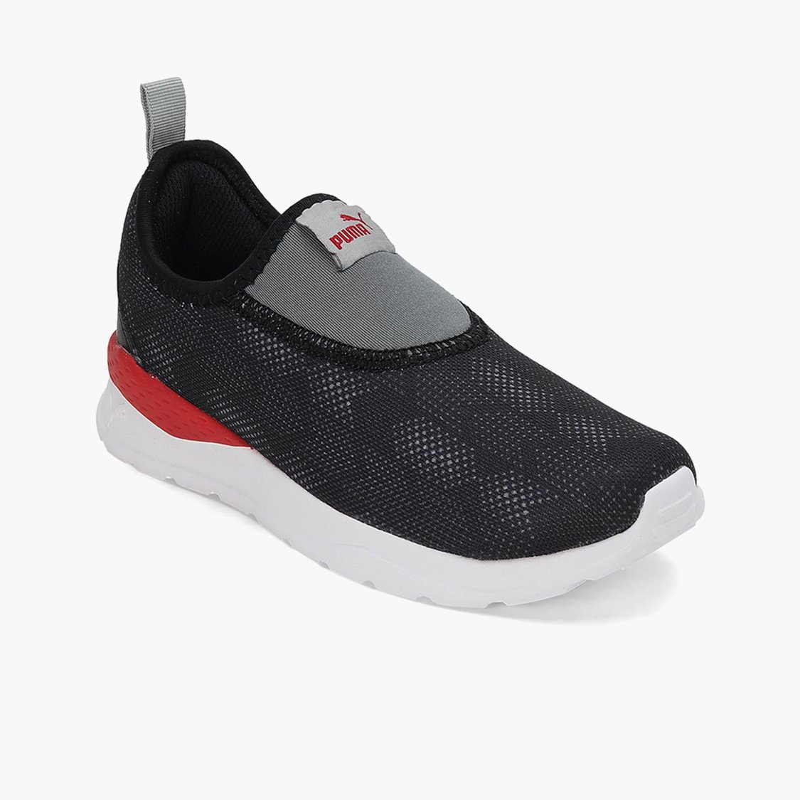 Buy PUMA Boys Mesh Slip-On Sports Shoes from PUMA at just INR