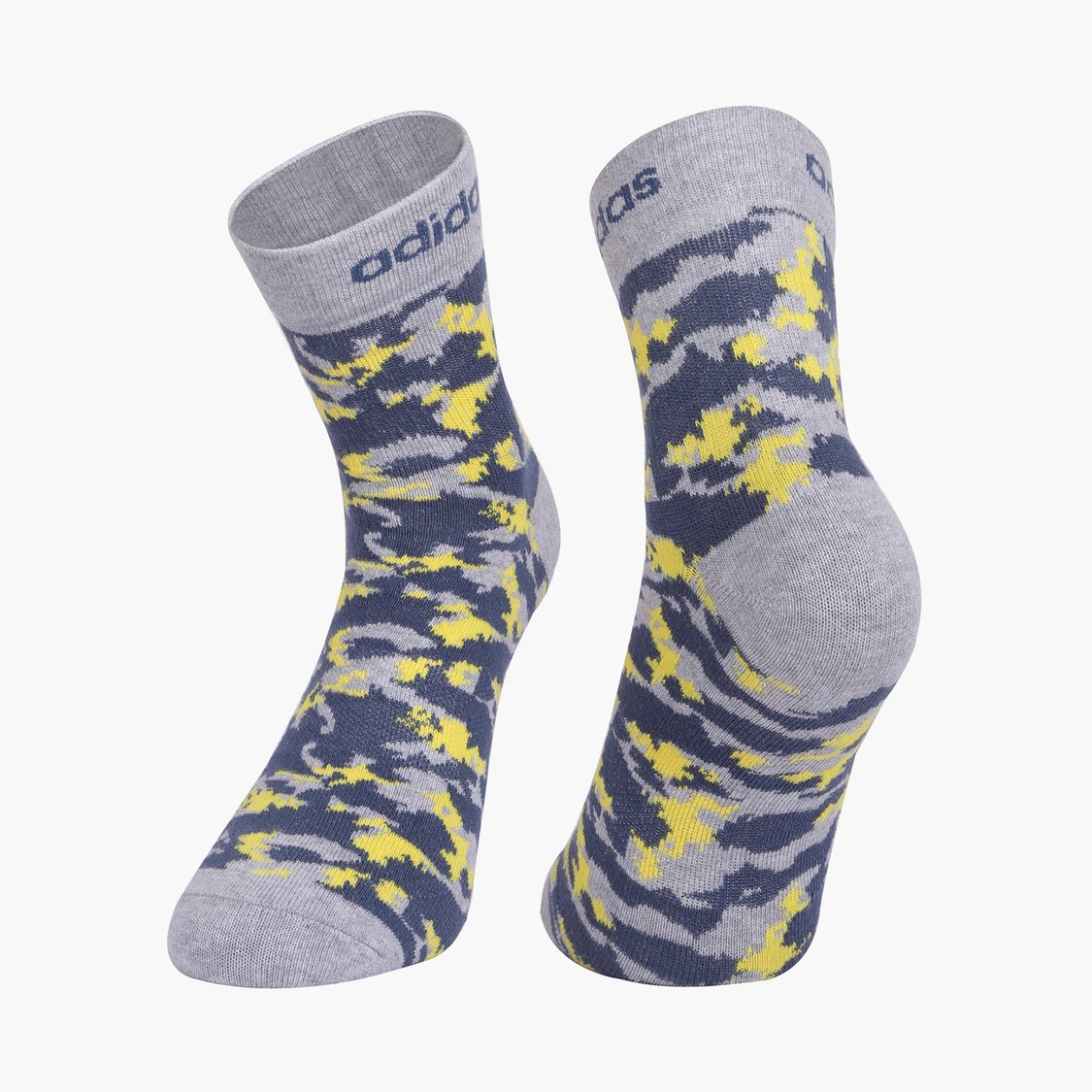 ADIDAS Men Printed Ankle-Length Socks - Pack of 3