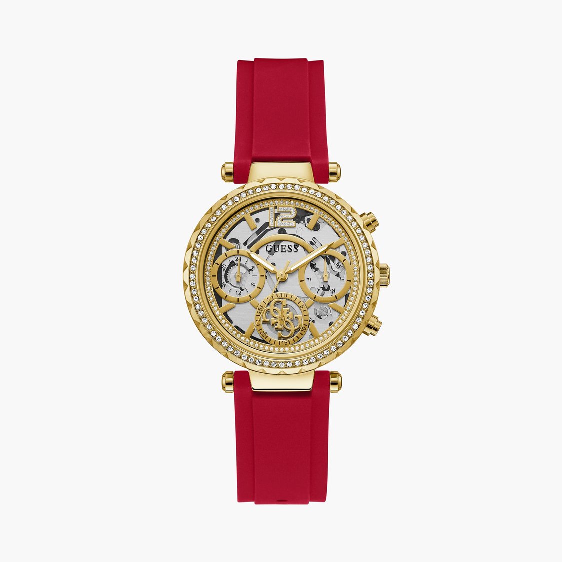 Buy GUESS Solstice Women Embellished Chronograph Watch with