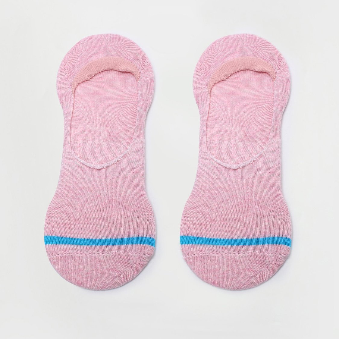 GINGER Women Printed Invisible Socks - Set Of 3