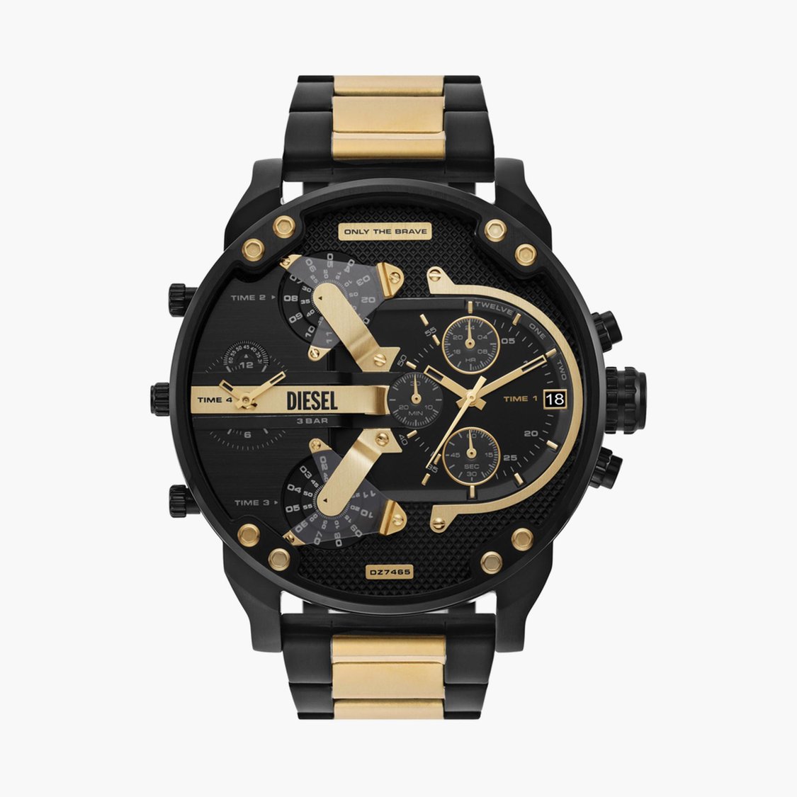 Buy DIESEL Mr. Daddy 2.0 Men Chronograph Watch with Stainless Steel Strap DZ7465 from Diesel at just INR 33995.0