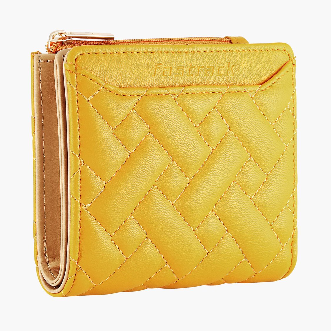FASTRACK Women Quilted Bi-Fold Wallet