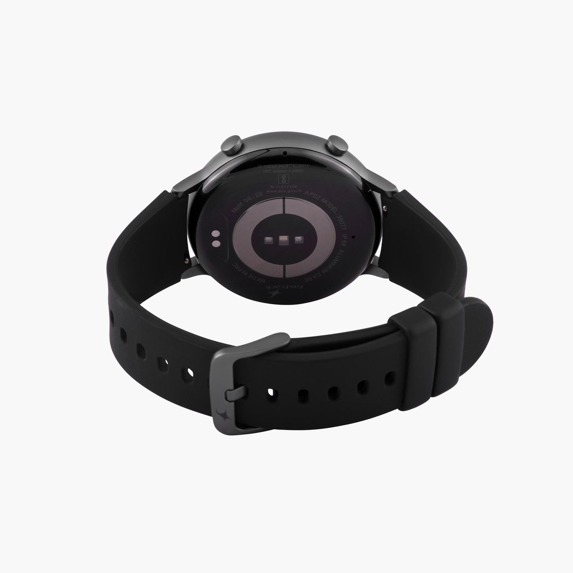 Buy FASTRACK Women Solid Digital Smartwatch with Silicone Strap