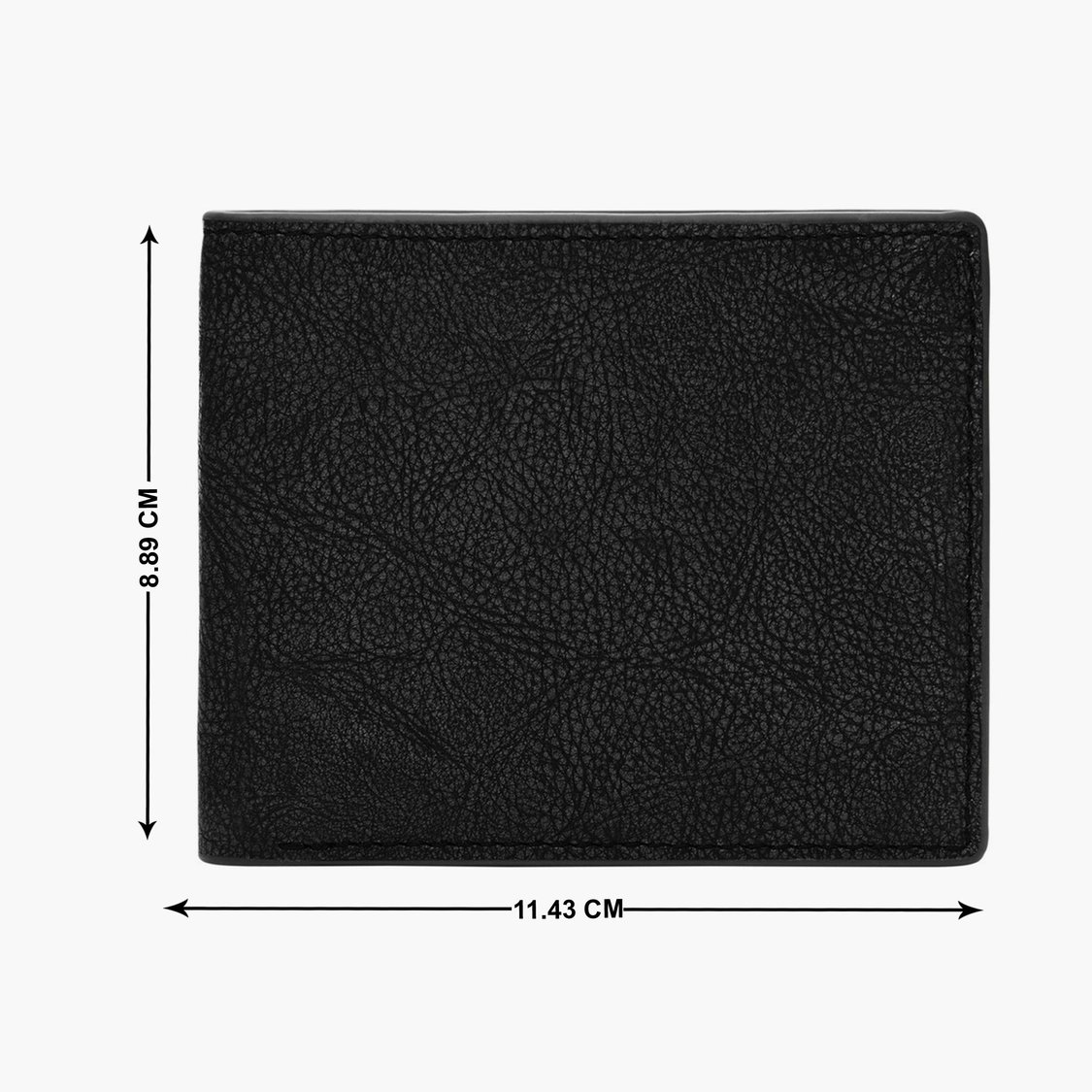FOSSIL Men Solid Leather Bi-Fold Wallet