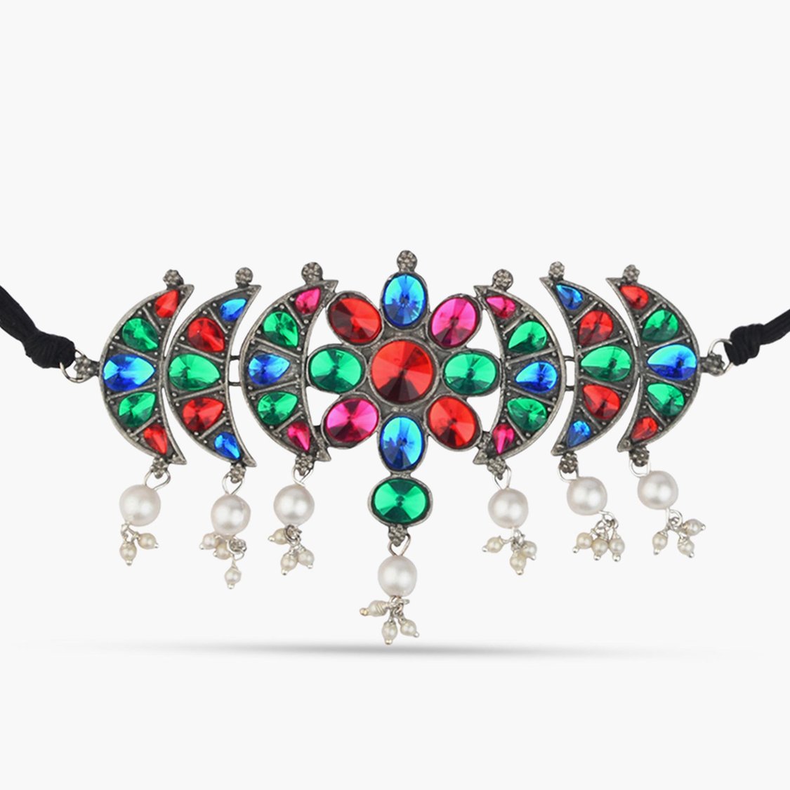 FIDA Women Embellished Bolo Clasp Necklace Set