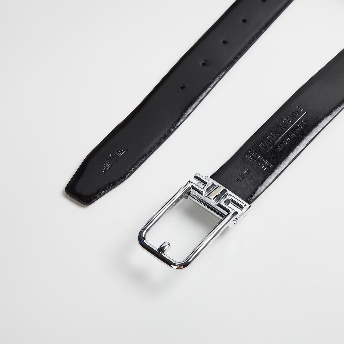 PARK AVENUE Men Textured Reversible Leather Formal Belt