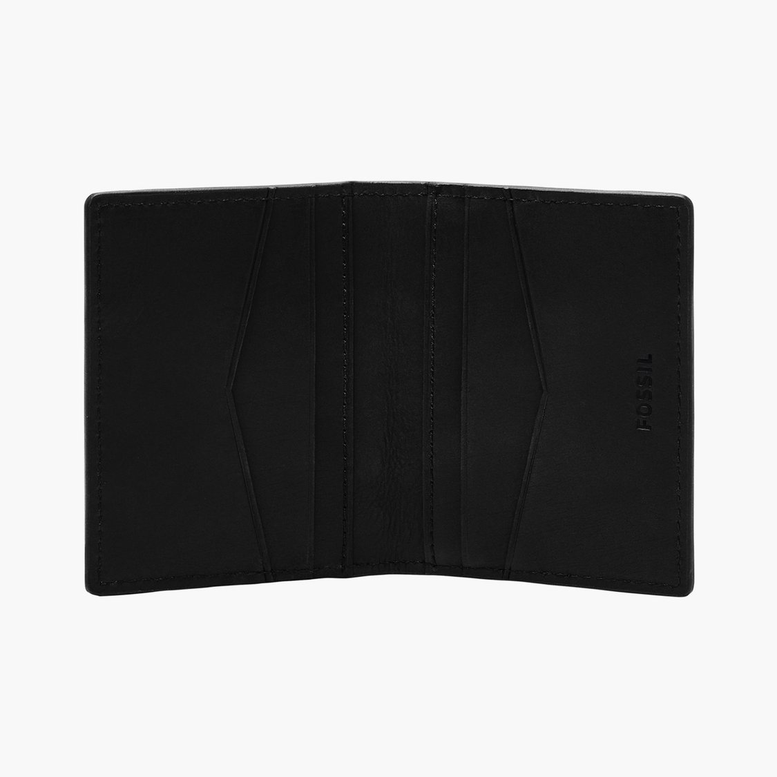 FOSSIL Men Colourblocked Leather Bi-Fold Wallet
