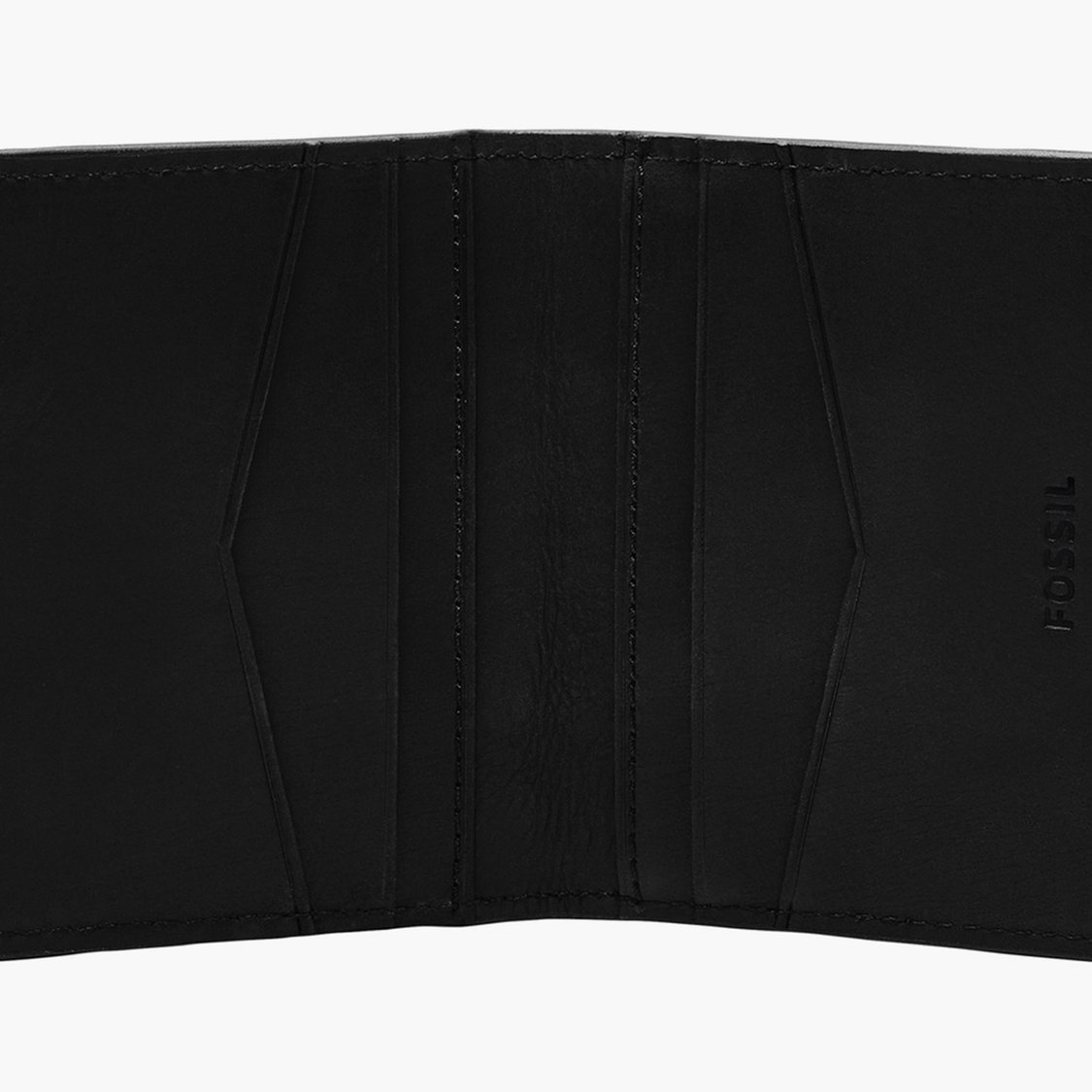 FOSSIL Men Colourblocked Leather Bi-Fold Wallet
