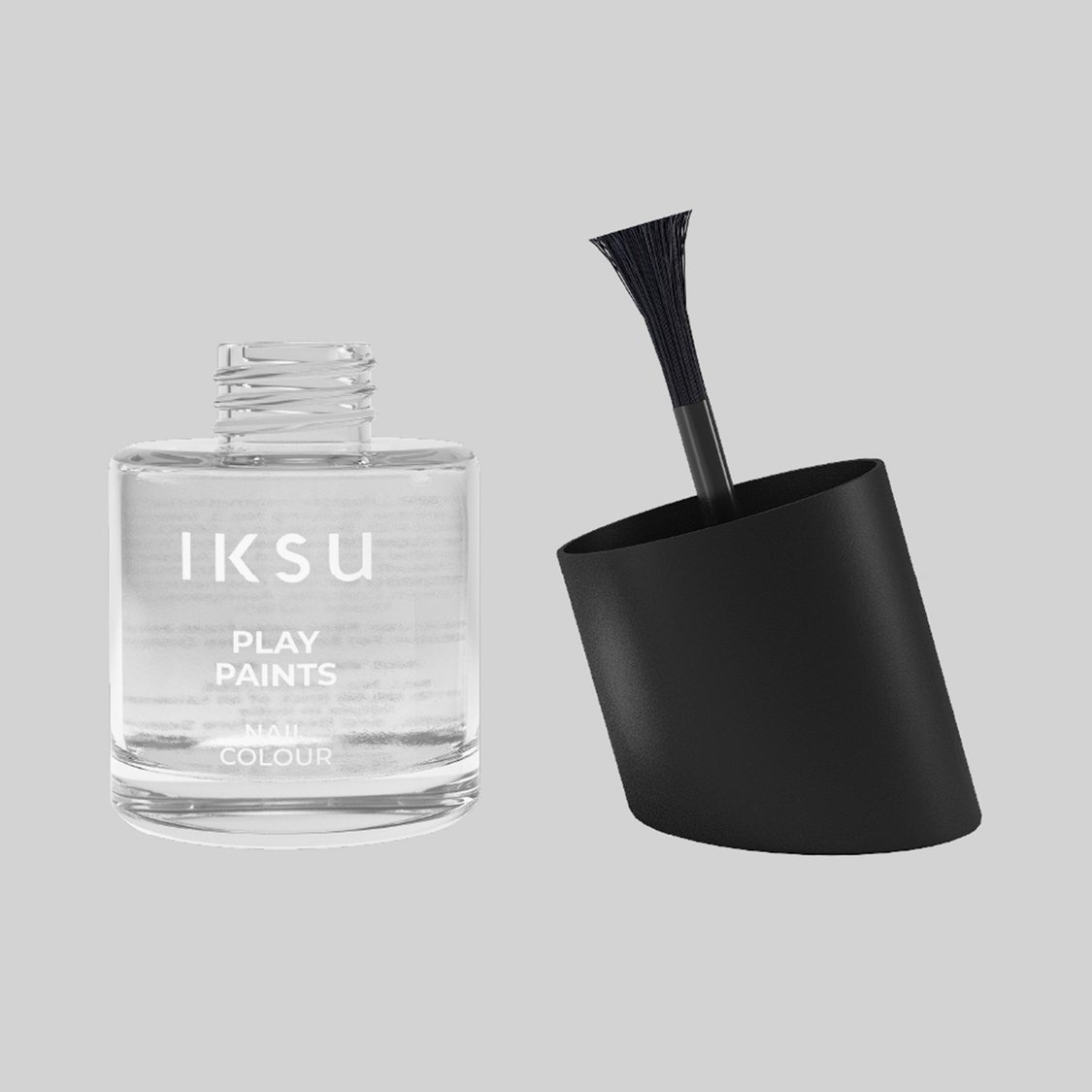IKSU Play Paints Nail Colour - Transparent - 8ml