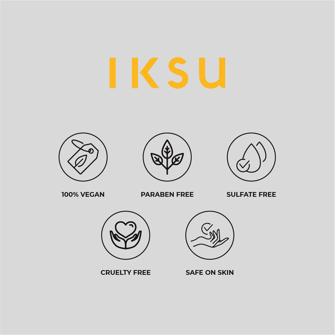 IKSU Play Paints Nail Colour - Transparent - 8ml
