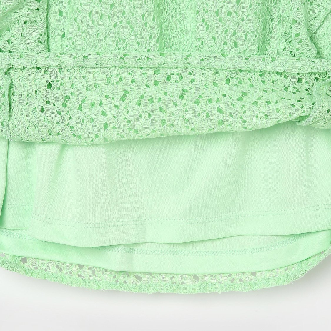 FAME FOREVER Girls Textured Round Neck Top