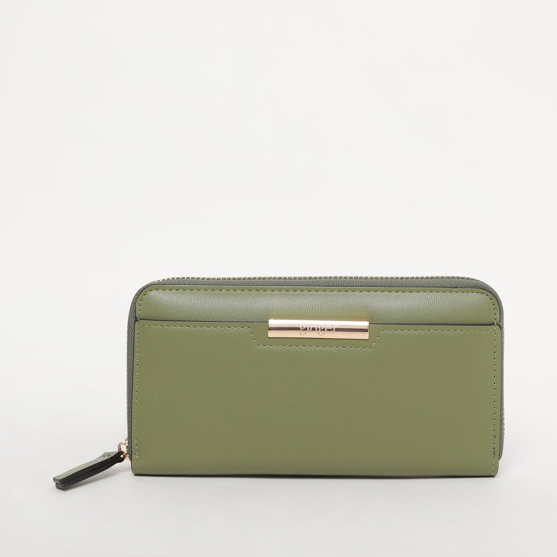 GINGER Women Solid Zip Around Wallet