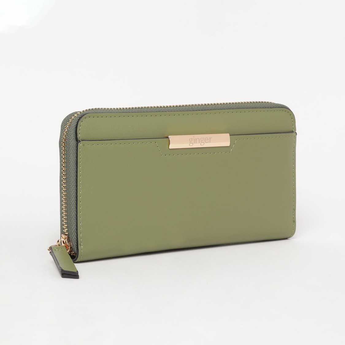 GINGER Women Solid Zip Around Wallet
