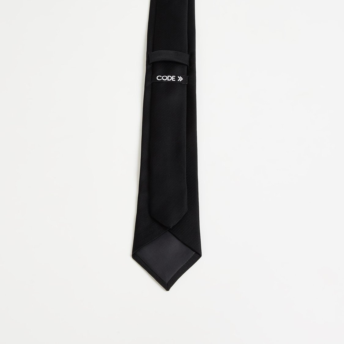 CODE Men Solid Slim Formal Tie