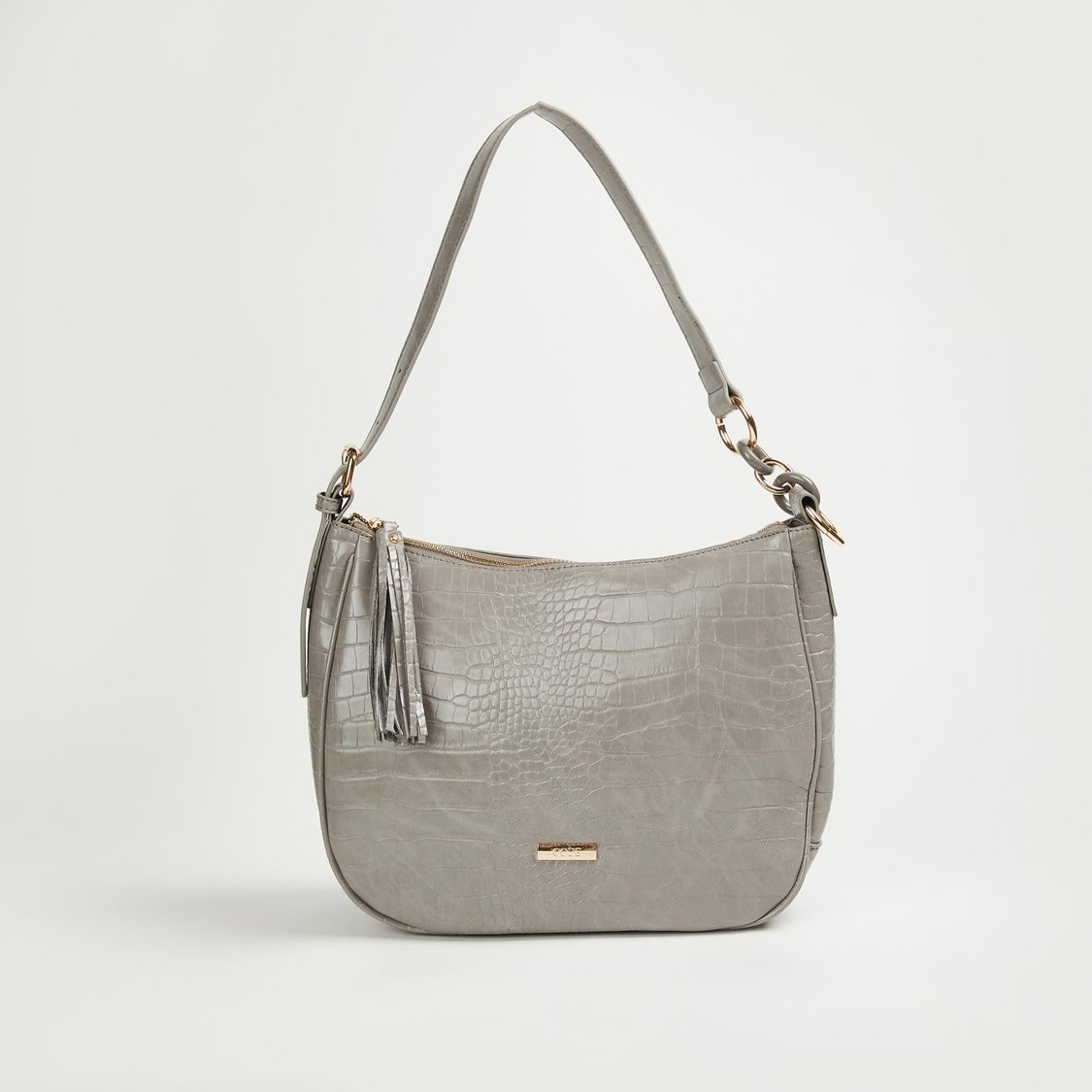 CODE Women Textured Hobo Handheld Bag