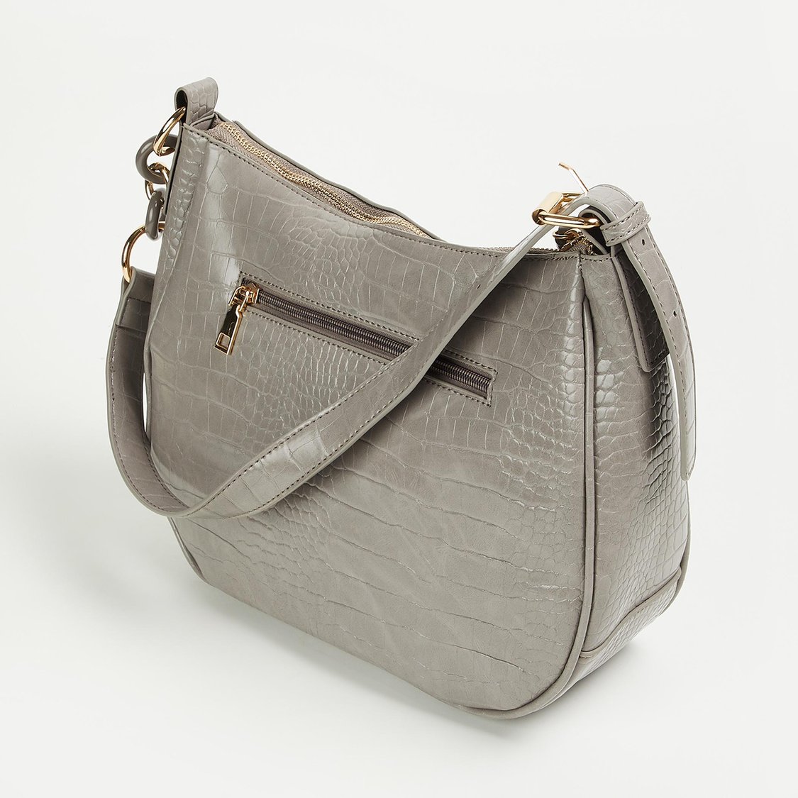 CODE Women Textured Hobo Handheld Bag