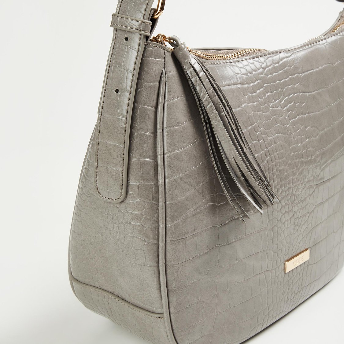 CODE Women Textured Hobo Handheld Bag