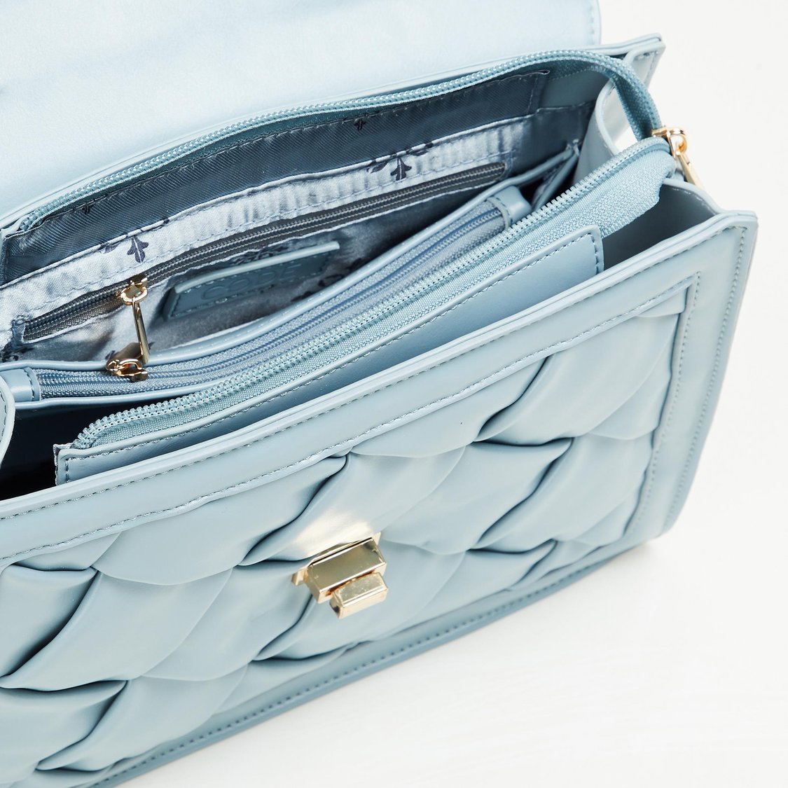 CODE Women Quilted Handheld Bag