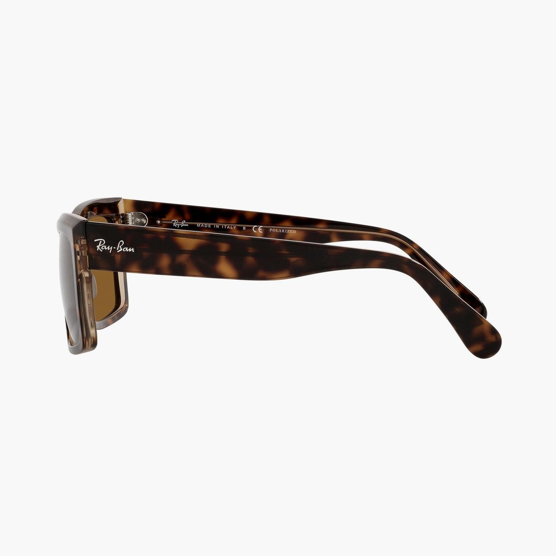 Buy RAY-BAN Men Tortoise Shell Polarized Square Sunglasses