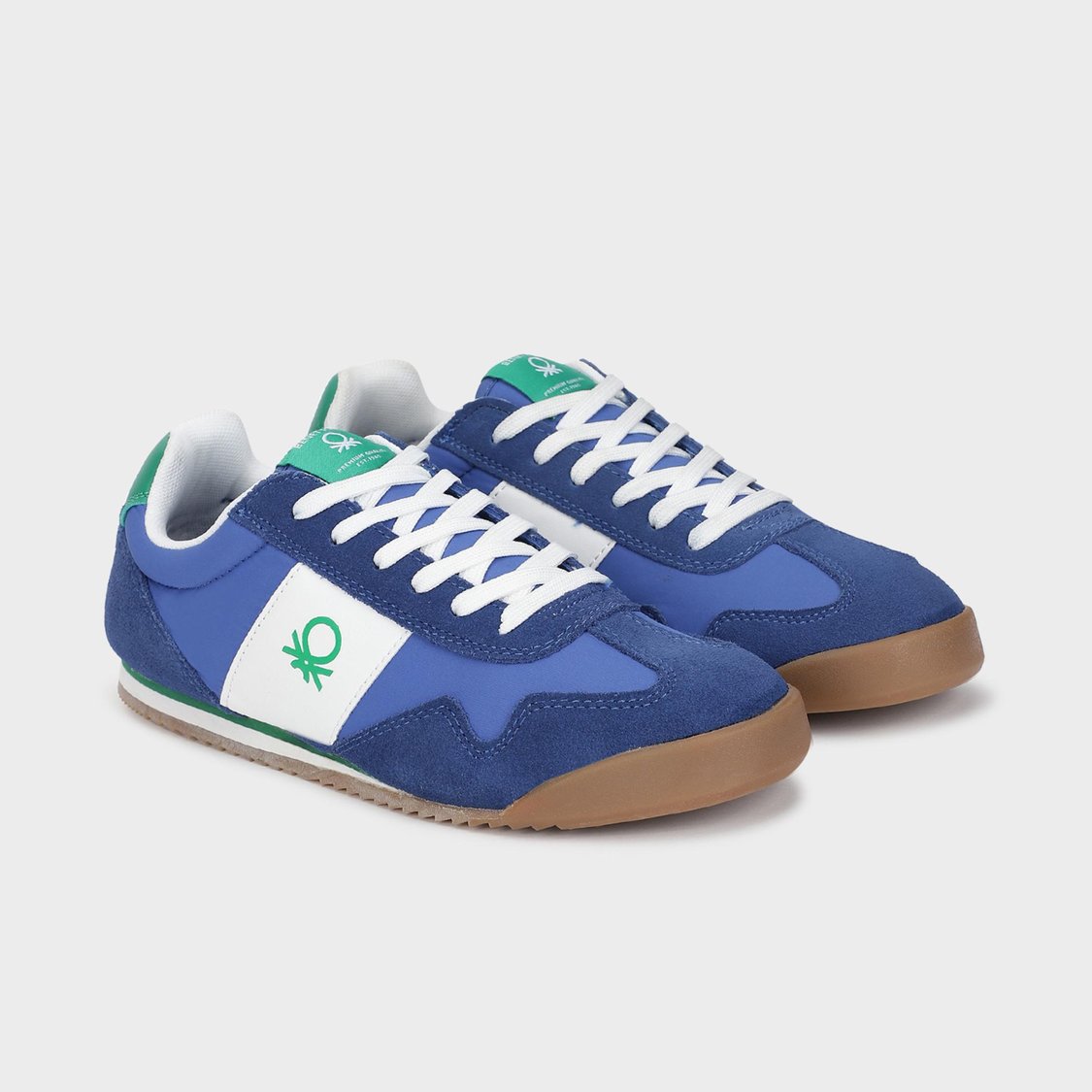 Buy UNITED COLORS OF BENETTON Men Colourblock Lace Up Sports Shoes from United Colors of Benetton at just INR 5999.0