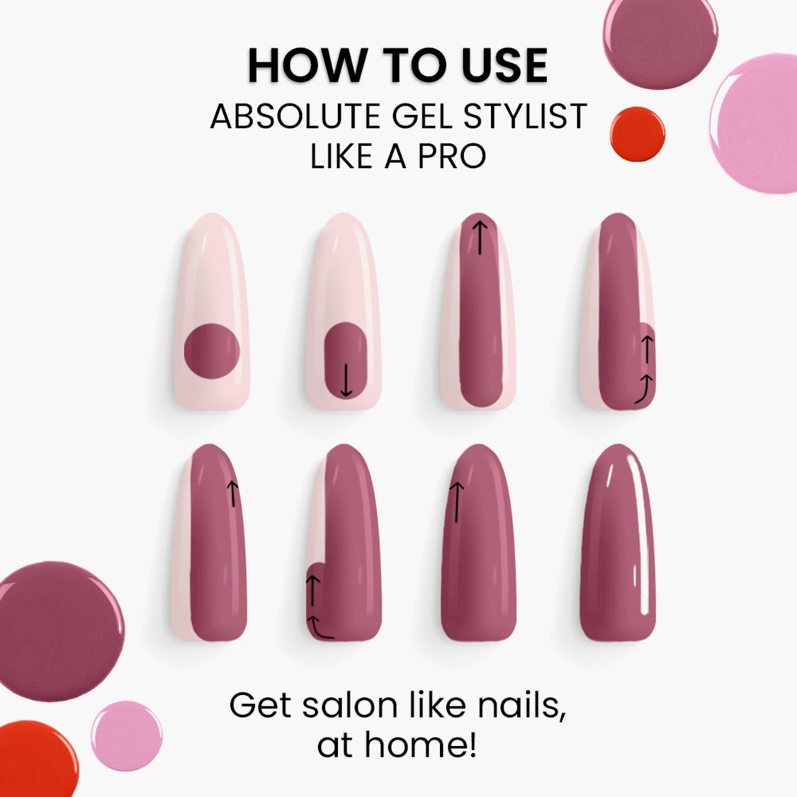 LAKME Absolute Gel Stylist Nail Polish - Vintage Romance - 12ml