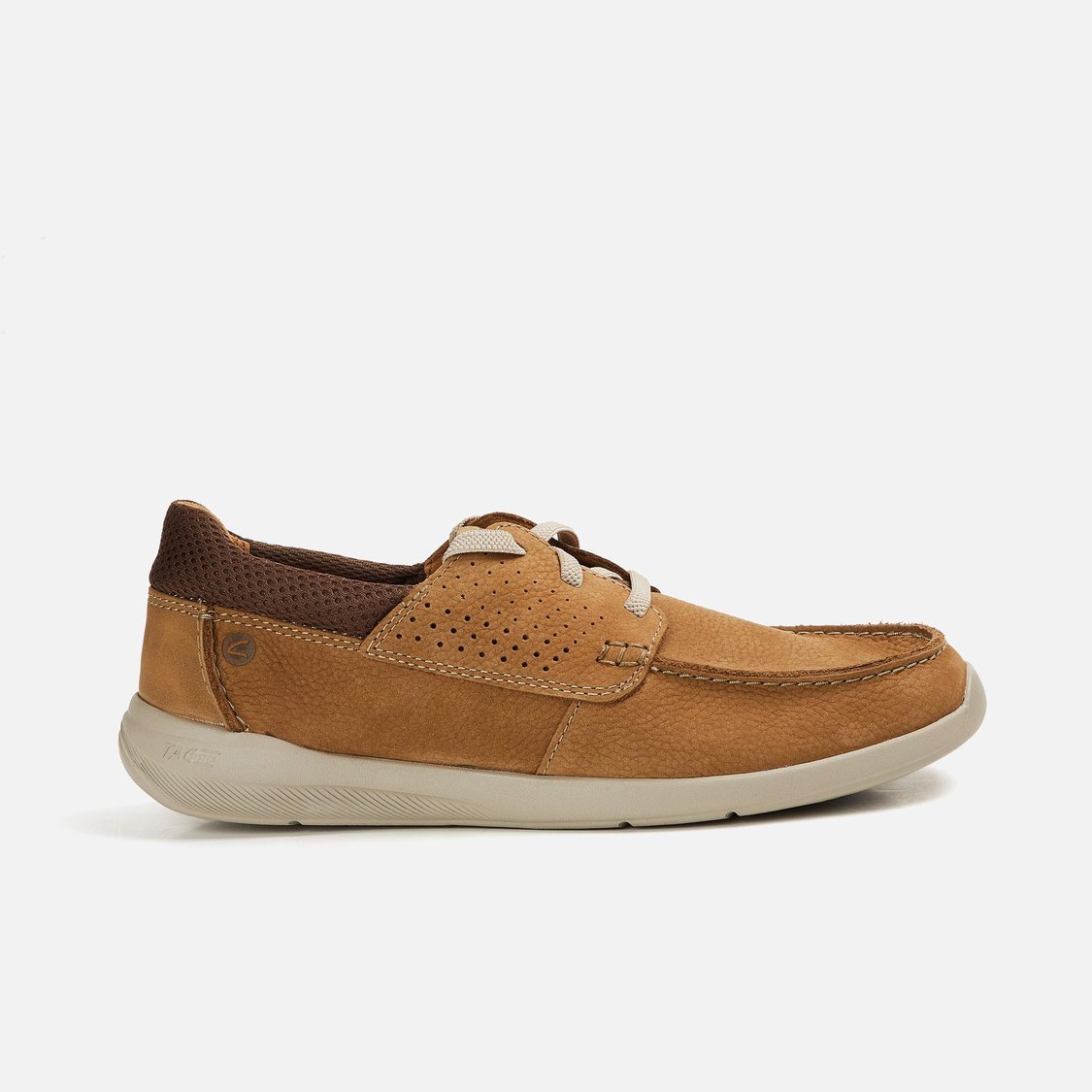 Buy CLARKS Men Solid Perforated Leather Lace Up Shoes from CLARKS at just INR 5999.0