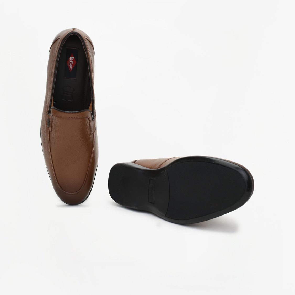 LEE COOPER Men Textured Slip-On Formal Shoes