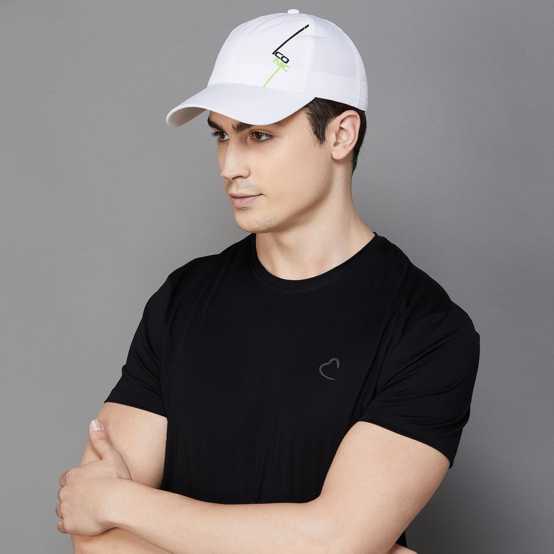 FAME FOREVER Men Printed Adjustable Baseball Cap