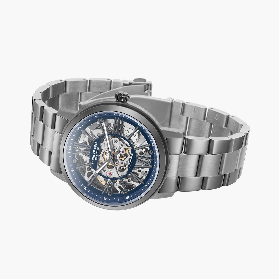 Buy KENNETH COLE Men Automatic Watch with Gun Metal Strap KCWGL2233203MN from Kenneth Cole at just INR 19995.0