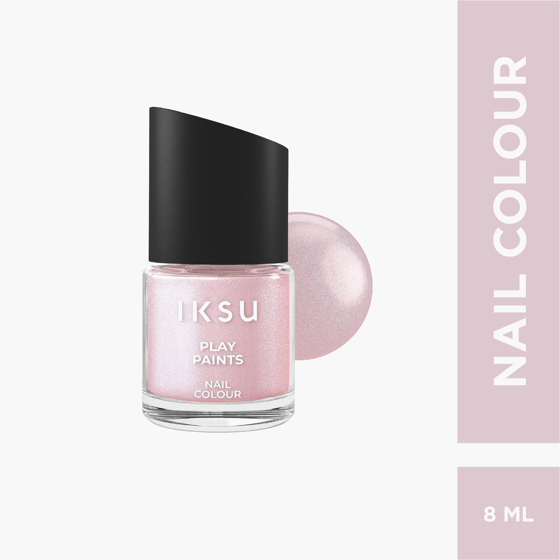 IKSU Play Paints Nail Colour -  Pink Champagne - 8ml